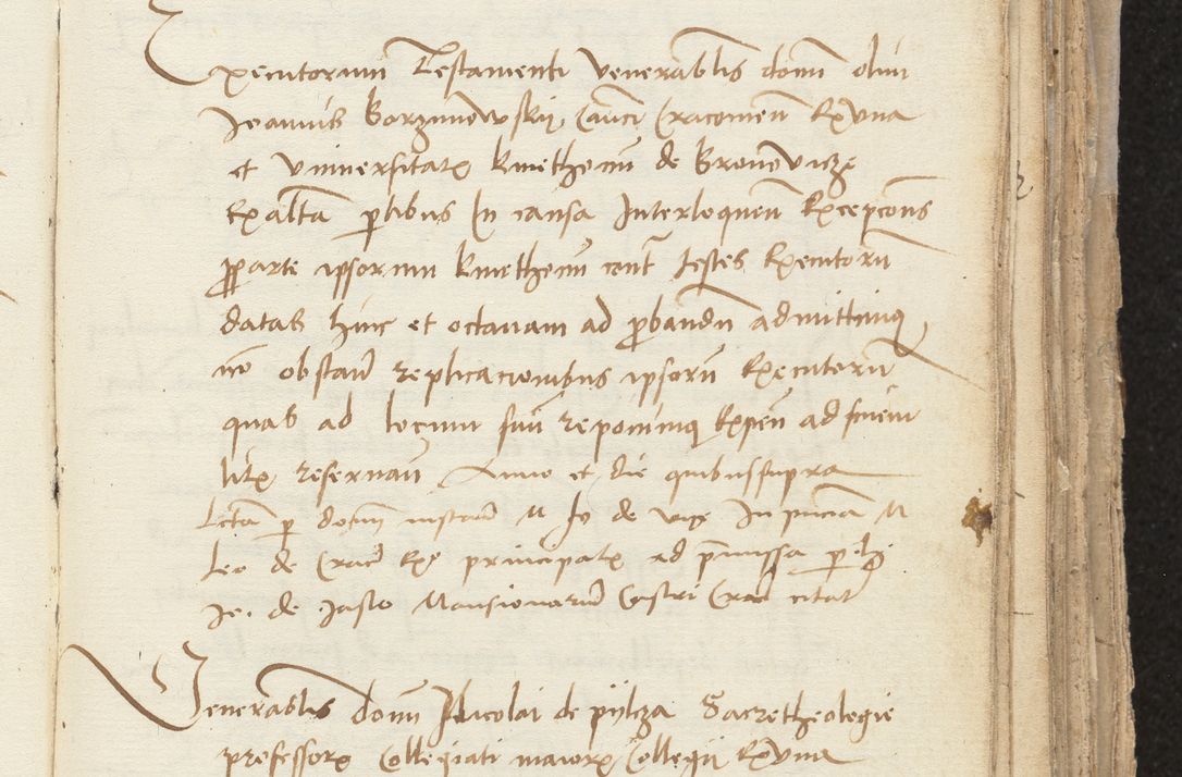 Zdjęcie nr 135 dla obiektu archiwalnego: [Acta sentenciarum officialia coram Valentino de Ilkusch]