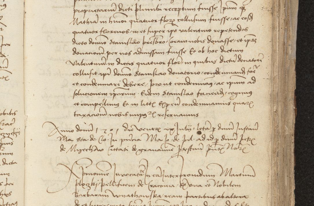 Zdjęcie nr 39 dla obiektu archiwalnego: [Acta sentenciarum officialia coram Valentino de Ilkusch]