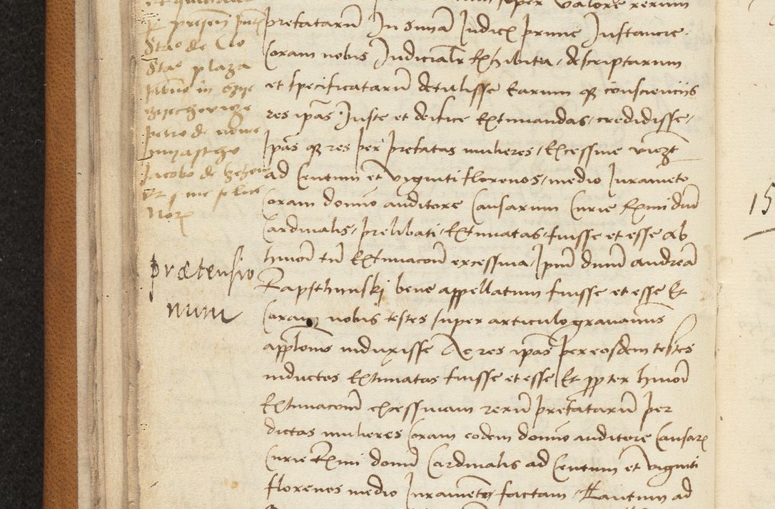 Zdjęcie nr 36 dla obiektu archiwalnego: [Acta sentenciarum officialia coram Valentino de Ilkusch]