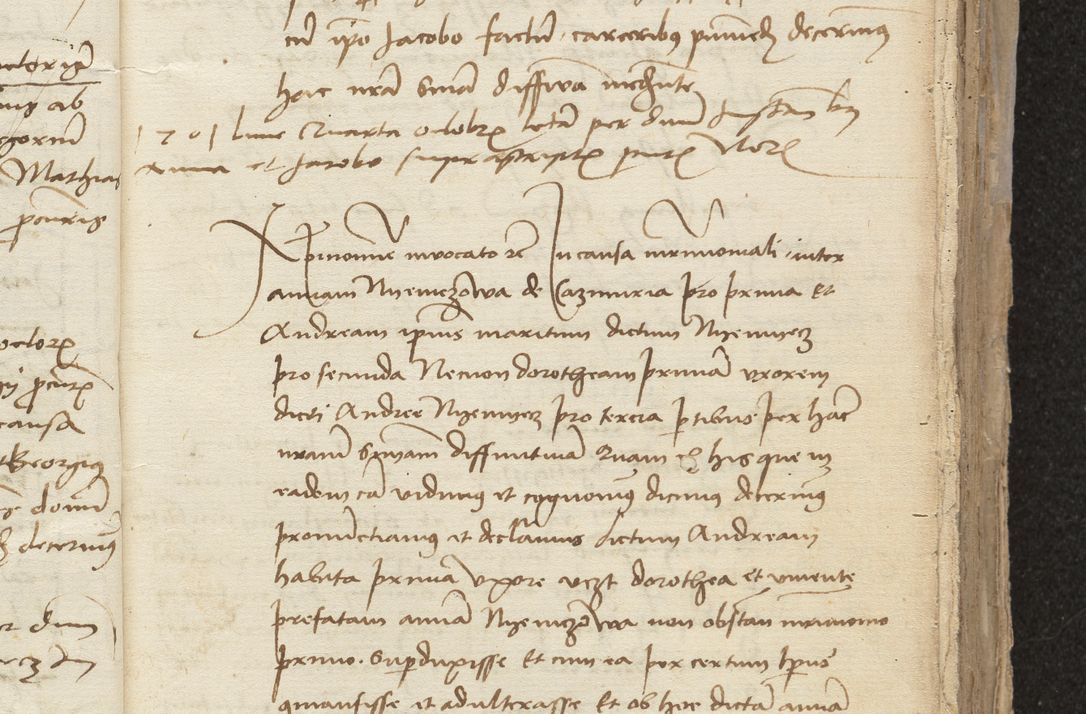 Zdjęcie nr 27 dla obiektu archiwalnego: [Acta sentenciarum officialia coram Valentino de Ilkusch]