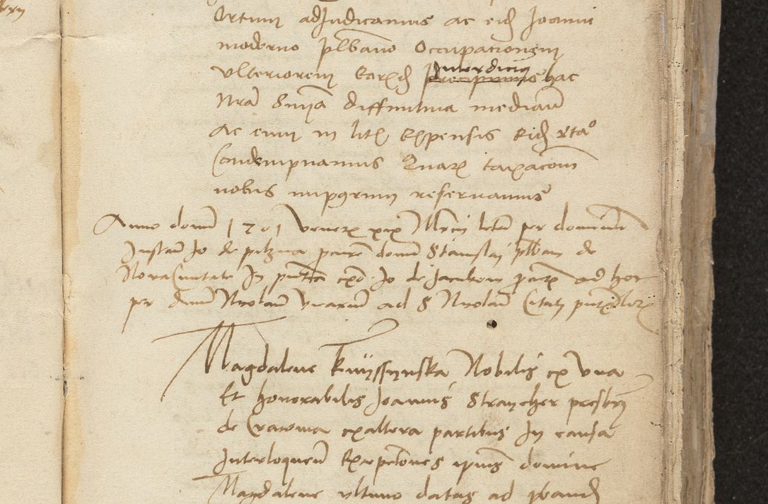 Zdjęcie nr 11 dla obiektu archiwalnego: [Acta sentenciarum officialia coram Valentino de Ilkusch]