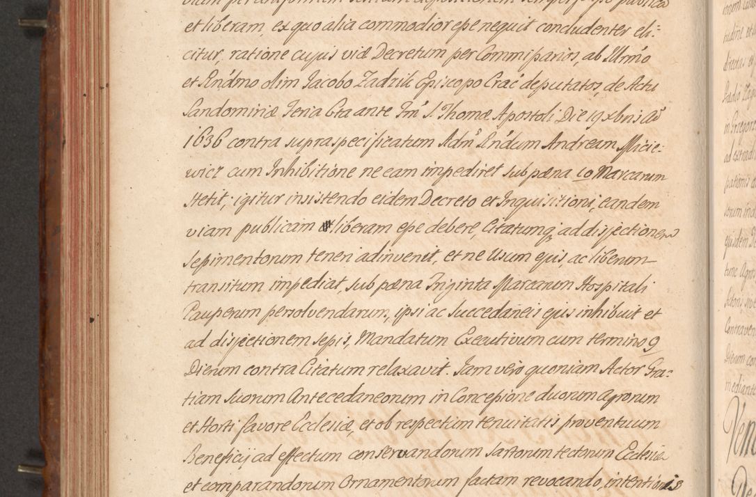Zdjęcie nr 403 dla obiektu archiwalnego: Acta actorum episcopalium R. D. Constantini Feliciani in Szaniawy Szaniawski, episcopi Cracoviensis, ducis Severiae per annos 1724 - 1727 conscripta. Volumen II