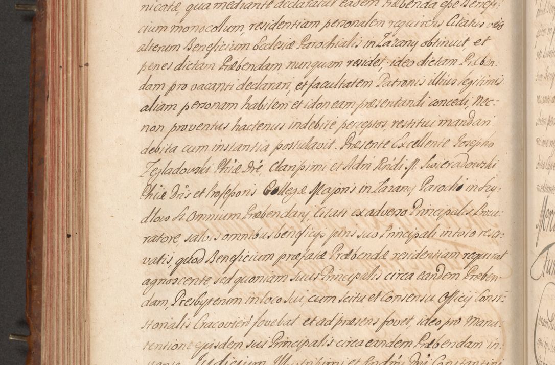 Zdjęcie nr 397 dla obiektu archiwalnego: Acta actorum episcopalium R. D. Constantini Feliciani in Szaniawy Szaniawski, episcopi Cracoviensis, ducis Severiae per annos 1724 - 1727 conscripta. Volumen II