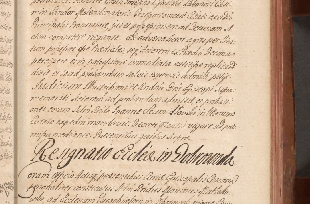 Zdjęcie nr 392 dla obiektu archiwalnego: Acta actorum episcopalium R. D. Constantini Feliciani in Szaniawy Szaniawski, episcopi Cracoviensis, ducis Severiae per annos 1724 - 1727 conscripta. Volumen II