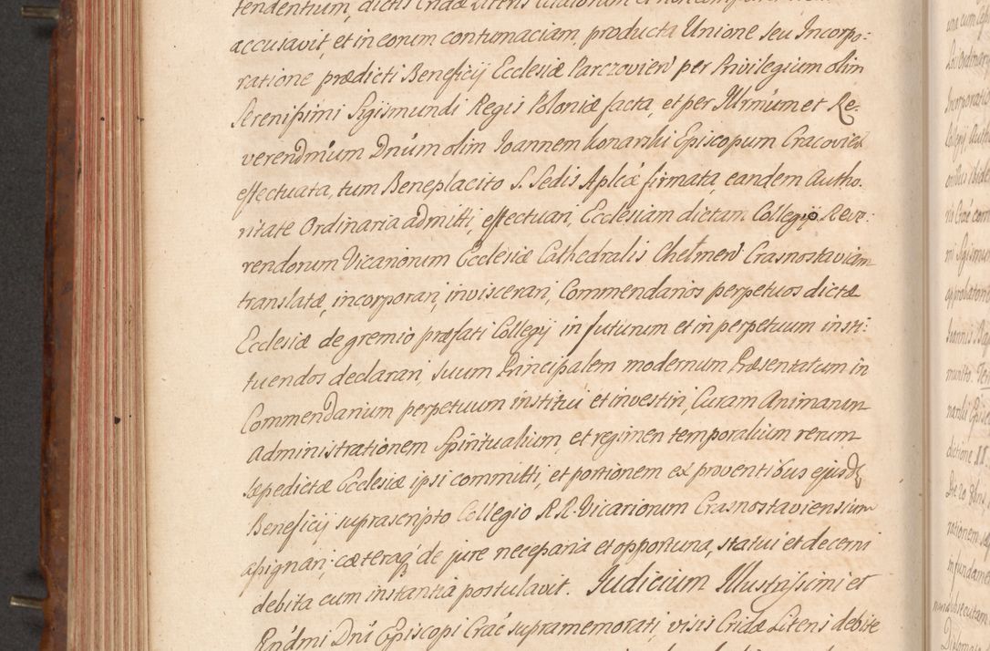 Zdjęcie nr 387 dla obiektu archiwalnego: Acta actorum episcopalium R. D. Constantini Feliciani in Szaniawy Szaniawski, episcopi Cracoviensis, ducis Severiae per annos 1724 - 1727 conscripta. Volumen II