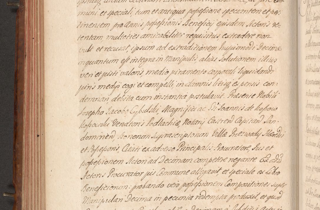 Zdjęcie nr 375 dla obiektu archiwalnego: Acta actorum episcopalium R. D. Constantini Feliciani in Szaniawy Szaniawski, episcopi Cracoviensis, ducis Severiae per annos 1724 - 1727 conscripta. Volumen II