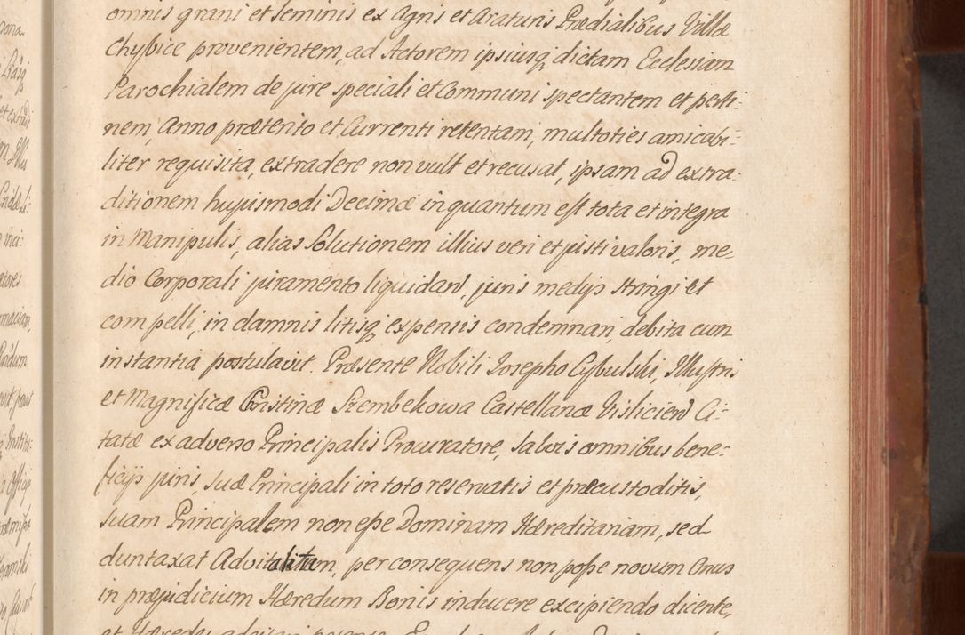 Zdjęcie nr 370 dla obiektu archiwalnego: Acta actorum episcopalium R. D. Constantini Feliciani in Szaniawy Szaniawski, episcopi Cracoviensis, ducis Severiae per annos 1724 - 1727 conscripta. Volumen II