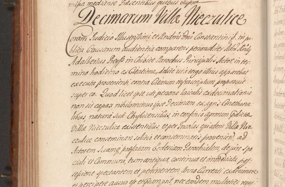 Zdjęcie nr 371 dla obiektu archiwalnego: Acta actorum episcopalium R. D. Constantini Feliciani in Szaniawy Szaniawski, episcopi Cracoviensis, ducis Severiae per annos 1724 - 1727 conscripta. Volumen II