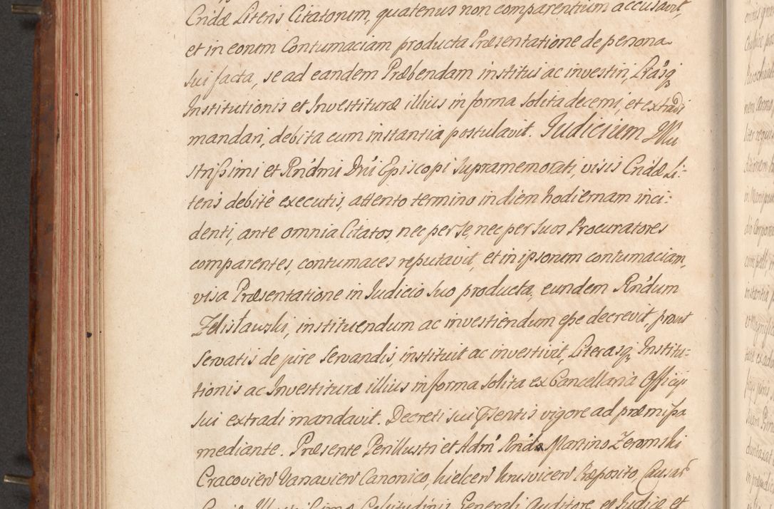 Zdjęcie nr 369 dla obiektu archiwalnego: Acta actorum episcopalium R. D. Constantini Feliciani in Szaniawy Szaniawski, episcopi Cracoviensis, ducis Severiae per annos 1724 - 1727 conscripta. Volumen II