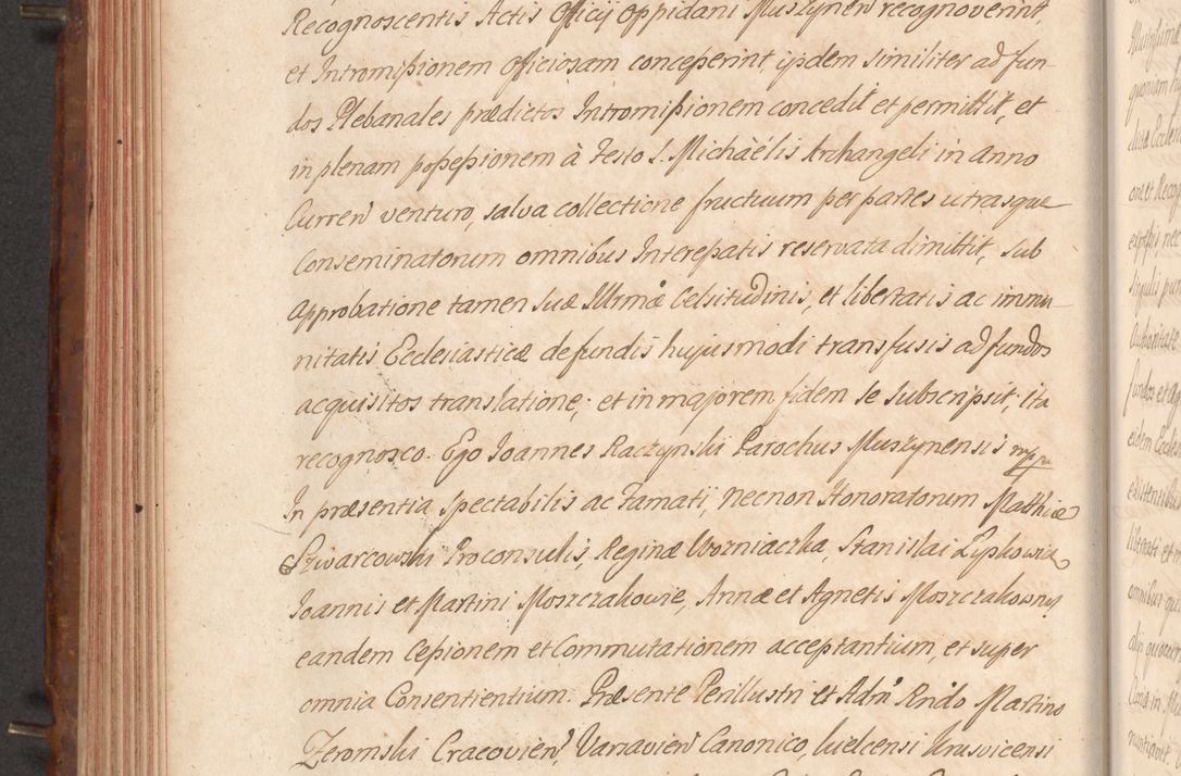 Zdjęcie nr 365 dla obiektu archiwalnego: Acta actorum episcopalium R. D. Constantini Feliciani in Szaniawy Szaniawski, episcopi Cracoviensis, ducis Severiae per annos 1724 - 1727 conscripta. Volumen II