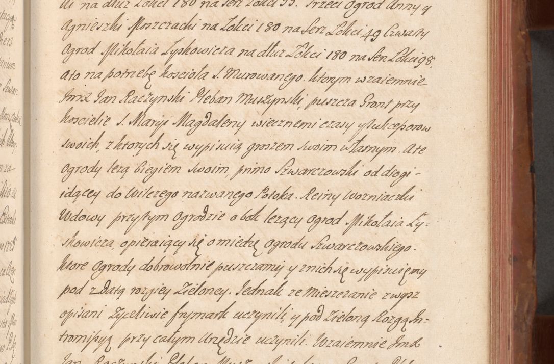 Zdjęcie nr 360 dla obiektu archiwalnego: Acta actorum episcopalium R. D. Constantini Feliciani in Szaniawy Szaniawski, episcopi Cracoviensis, ducis Severiae per annos 1724 - 1727 conscripta. Volumen II
