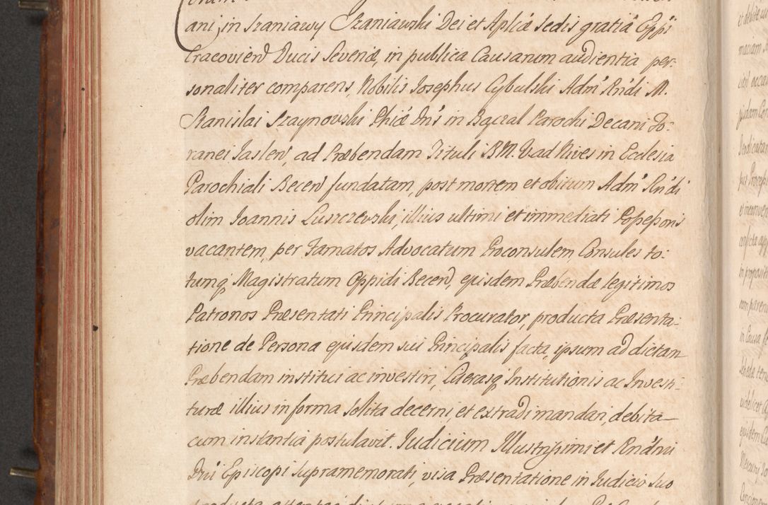 Zdjęcie nr 351 dla obiektu archiwalnego: Acta actorum episcopalium R. D. Constantini Feliciani in Szaniawy Szaniawski, episcopi Cracoviensis, ducis Severiae per annos 1724 - 1727 conscripta. Volumen II