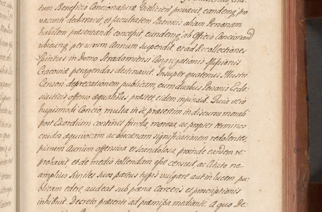 Zdjęcie nr 356 dla obiektu archiwalnego: Acta actorum episcopalium R. D. Constantini Feliciani in Szaniawy Szaniawski, episcopi Cracoviensis, ducis Severiae per annos 1724 - 1727 conscripta. Volumen II
