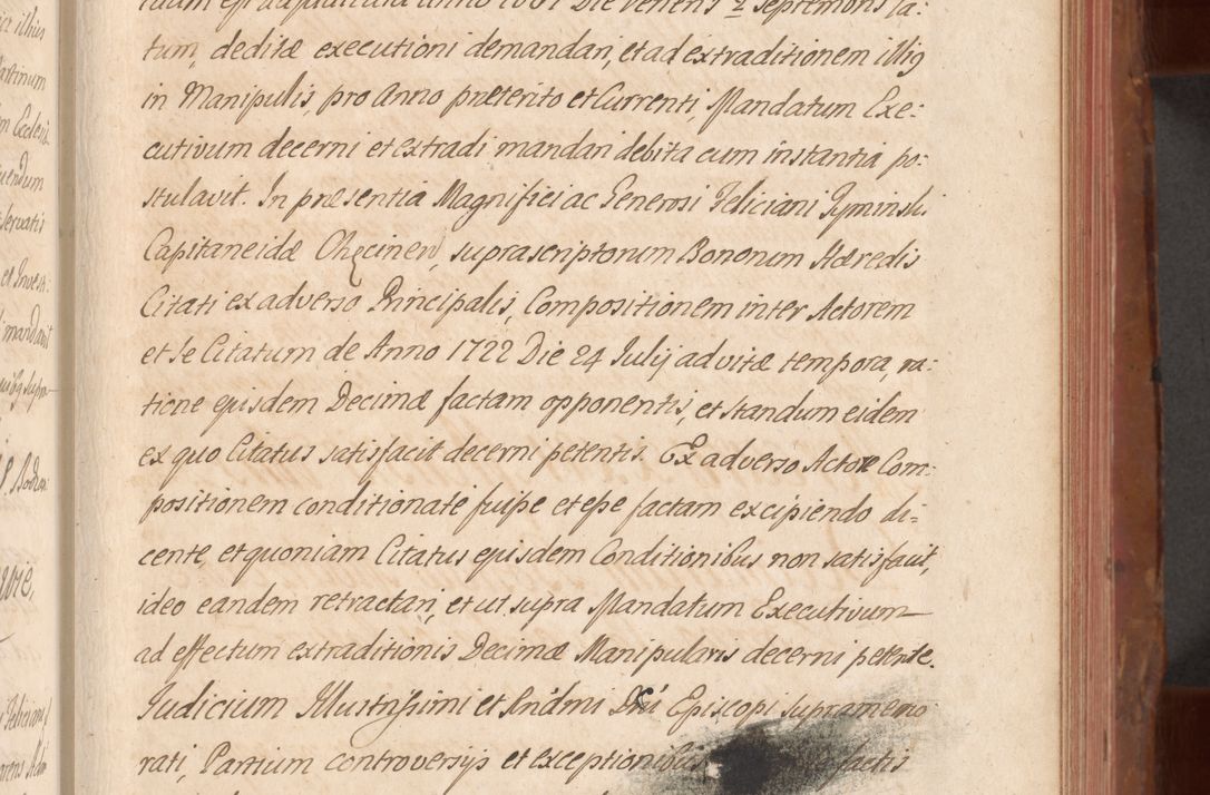 Zdjęcie nr 350 dla obiektu archiwalnego: Acta actorum episcopalium R. D. Constantini Feliciani in Szaniawy Szaniawski, episcopi Cracoviensis, ducis Severiae per annos 1724 - 1727 conscripta. Volumen II
