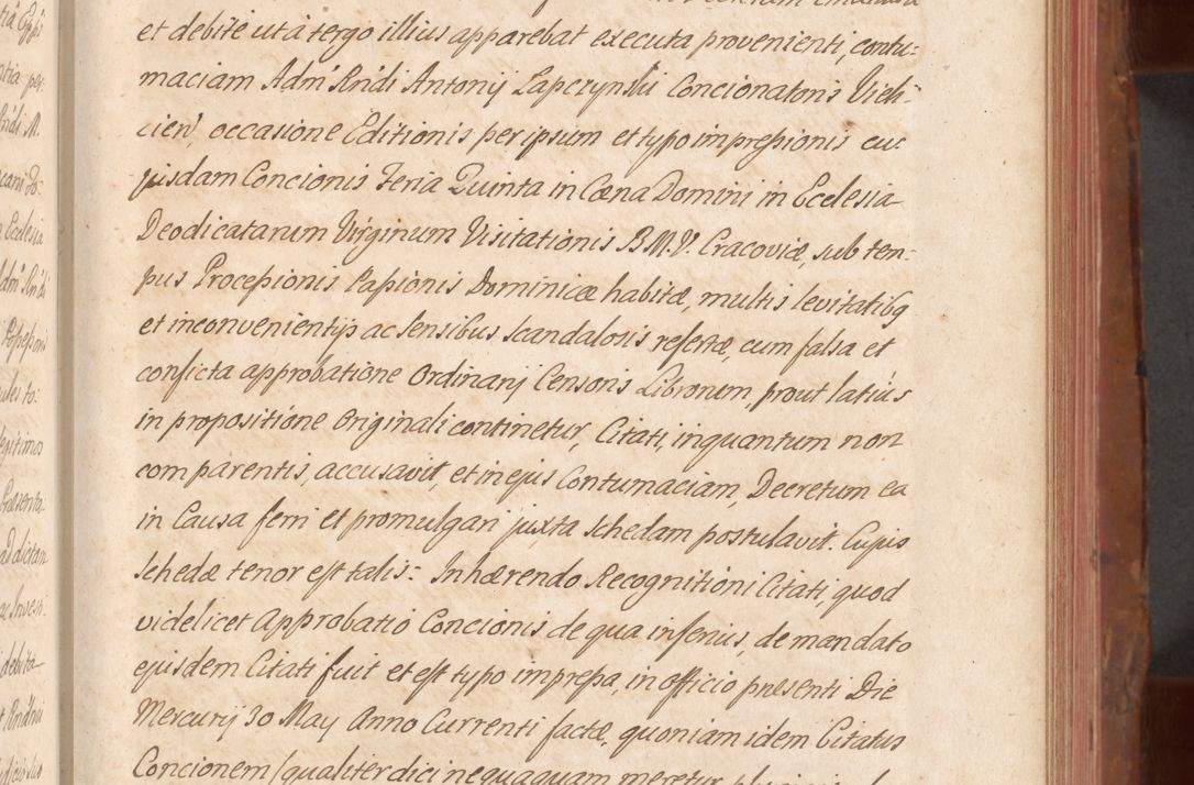 Zdjęcie nr 352 dla obiektu archiwalnego: Acta actorum episcopalium R. D. Constantini Feliciani in Szaniawy Szaniawski, episcopi Cracoviensis, ducis Severiae per annos 1724 - 1727 conscripta. Volumen II
