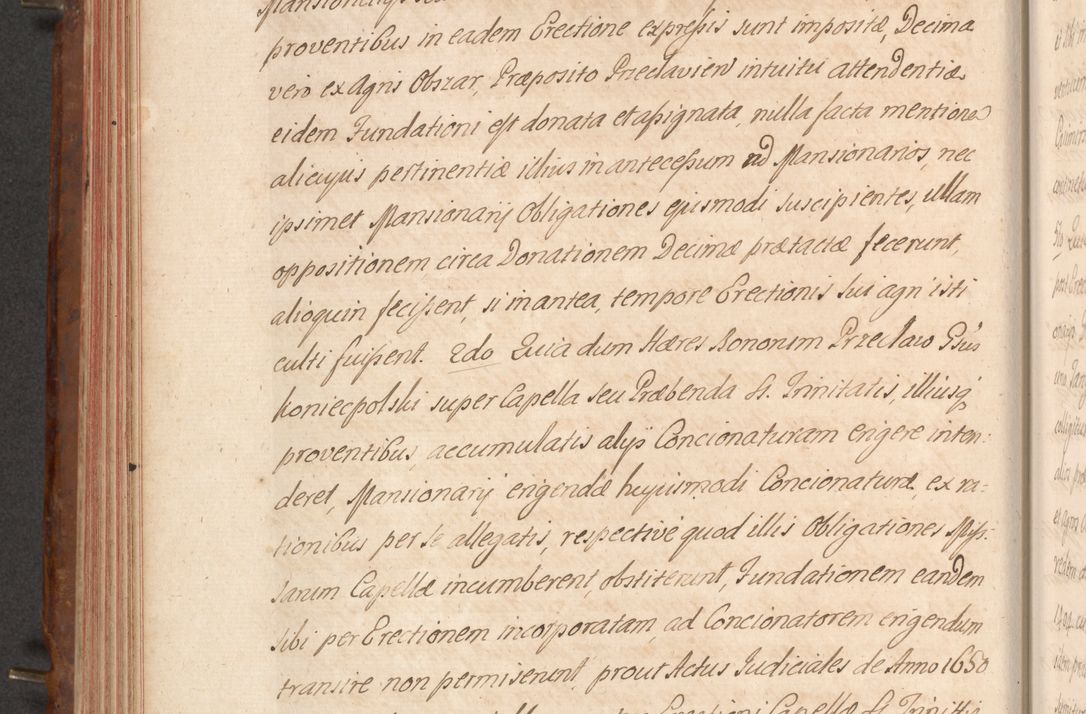 Zdjęcie nr 343 dla obiektu archiwalnego: Acta actorum episcopalium R. D. Constantini Feliciani in Szaniawy Szaniawski, episcopi Cracoviensis, ducis Severiae per annos 1724 - 1727 conscripta. Volumen II
