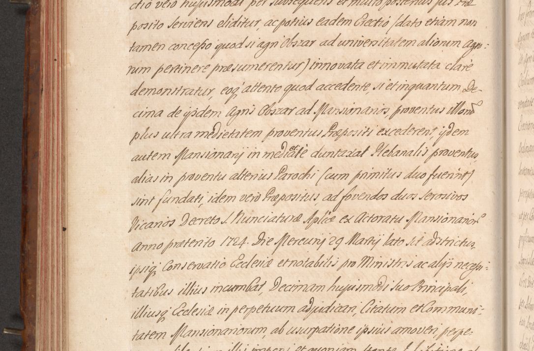 Zdjęcie nr 345 dla obiektu archiwalnego: Acta actorum episcopalium R. D. Constantini Feliciani in Szaniawy Szaniawski, episcopi Cracoviensis, ducis Severiae per annos 1724 - 1727 conscripta. Volumen II