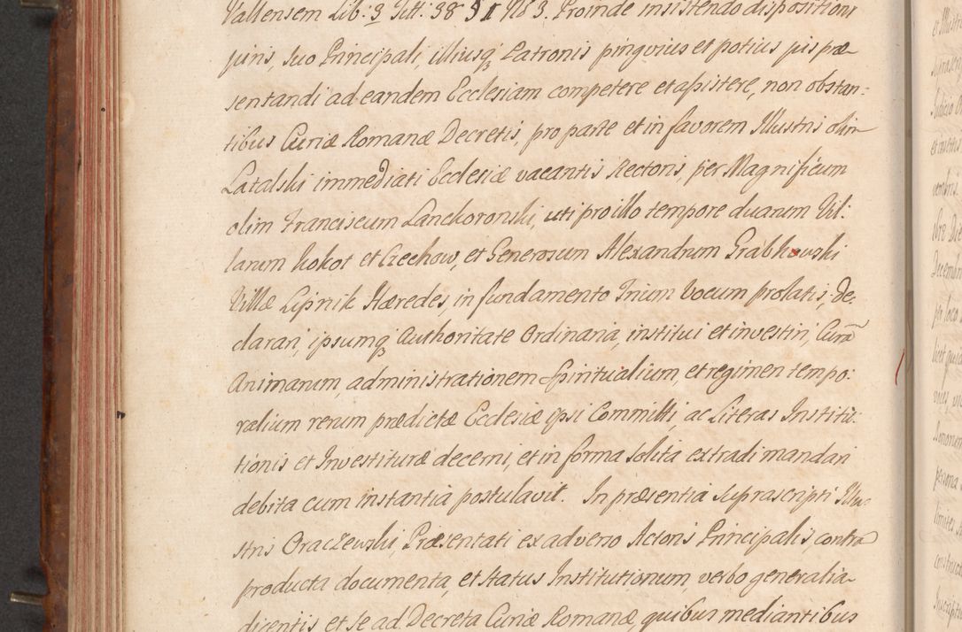 Zdjęcie nr 339 dla obiektu archiwalnego: Acta actorum episcopalium R. D. Constantini Feliciani in Szaniawy Szaniawski, episcopi Cracoviensis, ducis Severiae per annos 1724 - 1727 conscripta. Volumen II