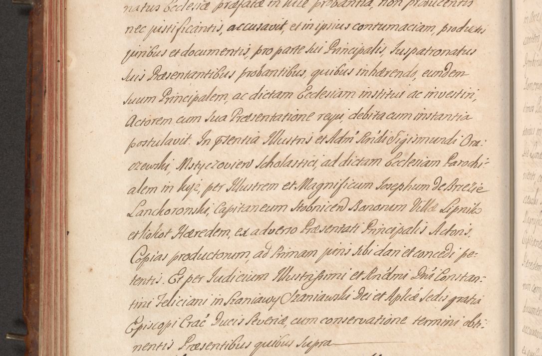 Zdjęcie nr 337 dla obiektu archiwalnego: Acta actorum episcopalium R. D. Constantini Feliciani in Szaniawy Szaniawski, episcopi Cracoviensis, ducis Severiae per annos 1724 - 1727 conscripta. Volumen II