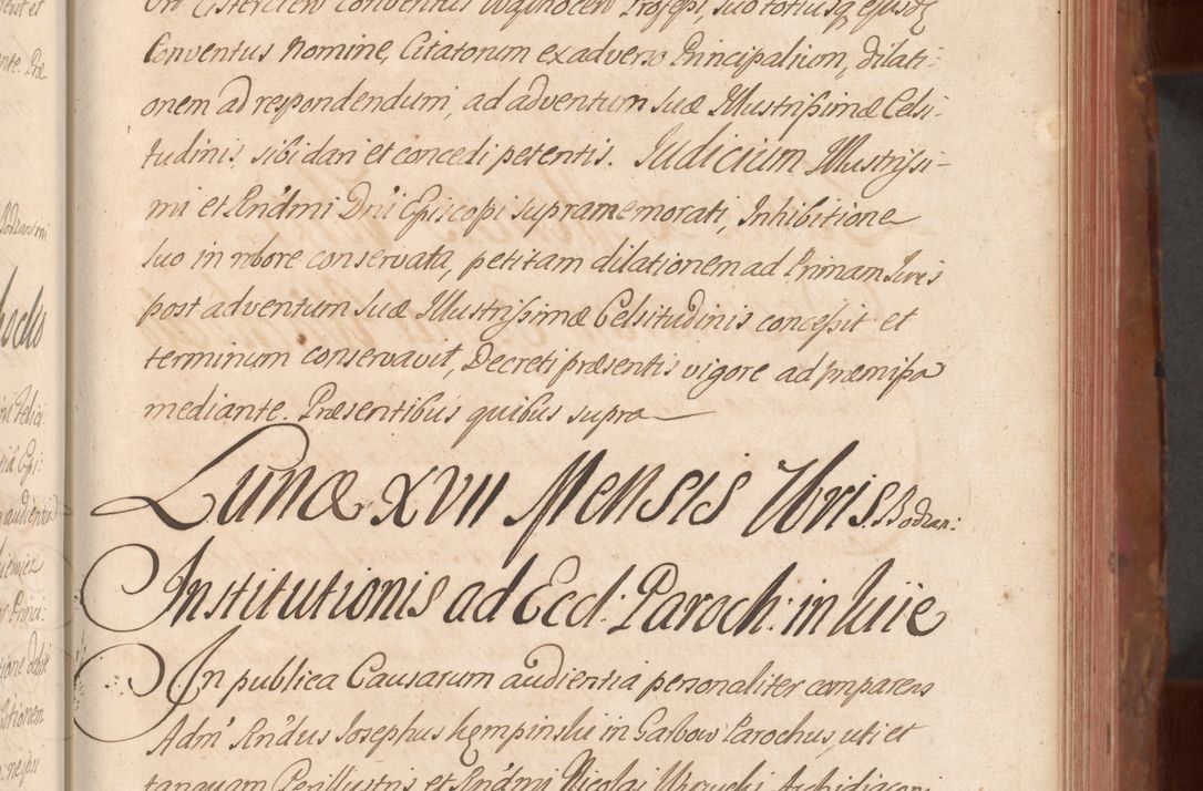 Zdjęcie nr 336 dla obiektu archiwalnego: Acta actorum episcopalium R. D. Constantini Feliciani in Szaniawy Szaniawski, episcopi Cracoviensis, ducis Severiae per annos 1724 - 1727 conscripta. Volumen II