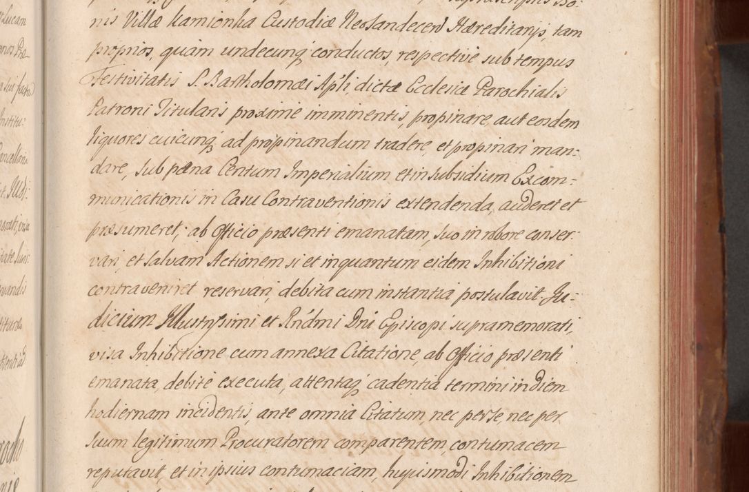 Zdjęcie nr 332 dla obiektu archiwalnego: Acta actorum episcopalium R. D. Constantini Feliciani in Szaniawy Szaniawski, episcopi Cracoviensis, ducis Severiae per annos 1724 - 1727 conscripta. Volumen II