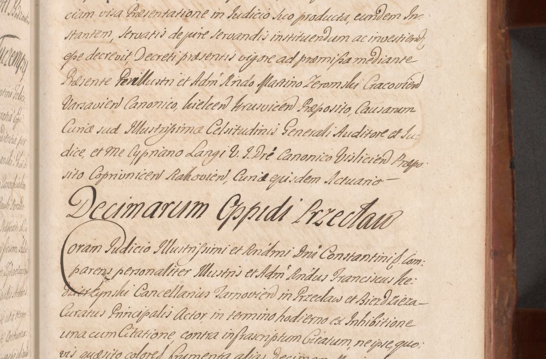 Zdjęcie nr 322 dla obiektu archiwalnego: Acta actorum episcopalium R. D. Constantini Feliciani in Szaniawy Szaniawski, episcopi Cracoviensis, ducis Severiae per annos 1724 - 1727 conscripta. Volumen II