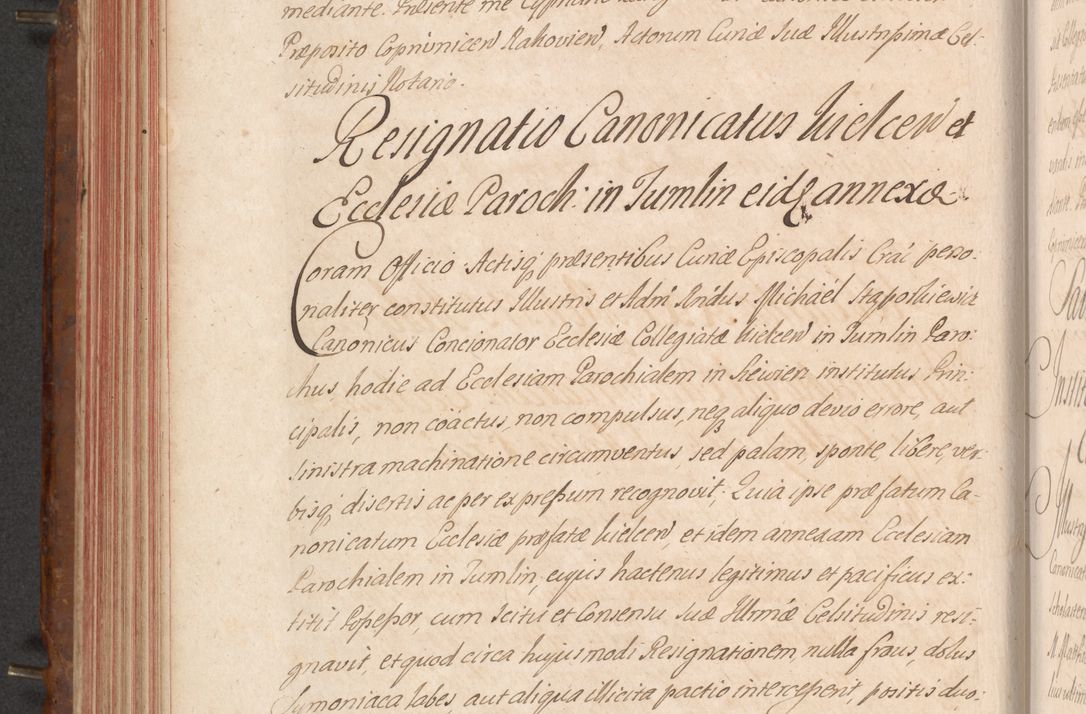 Zdjęcie nr 317 dla obiektu archiwalnego: Acta actorum episcopalium R. D. Constantini Feliciani in Szaniawy Szaniawski, episcopi Cracoviensis, ducis Severiae per annos 1724 - 1727 conscripta. Volumen II