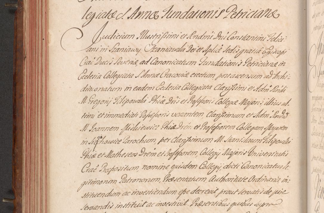 Zdjęcie nr 315 dla obiektu archiwalnego: Acta actorum episcopalium R. D. Constantini Feliciani in Szaniawy Szaniawski, episcopi Cracoviensis, ducis Severiae per annos 1724 - 1727 conscripta. Volumen II