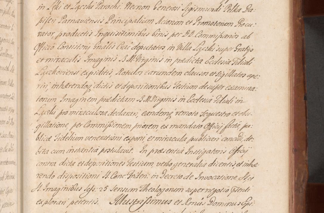 Zdjęcie nr 312 dla obiektu archiwalnego: Acta actorum episcopalium R. D. Constantini Feliciani in Szaniawy Szaniawski, episcopi Cracoviensis, ducis Severiae per annos 1724 - 1727 conscripta. Volumen II