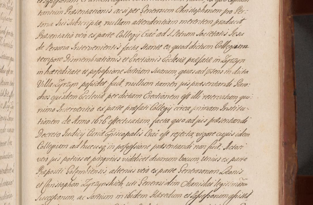 Zdjęcie nr 308 dla obiektu archiwalnego: Acta actorum episcopalium R. D. Constantini Feliciani in Szaniawy Szaniawski, episcopi Cracoviensis, ducis Severiae per annos 1724 - 1727 conscripta. Volumen II