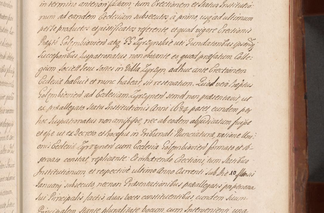 Zdjęcie nr 306 dla obiektu archiwalnego: Acta actorum episcopalium R. D. Constantini Feliciani in Szaniawy Szaniawski, episcopi Cracoviensis, ducis Severiae per annos 1724 - 1727 conscripta. Volumen II