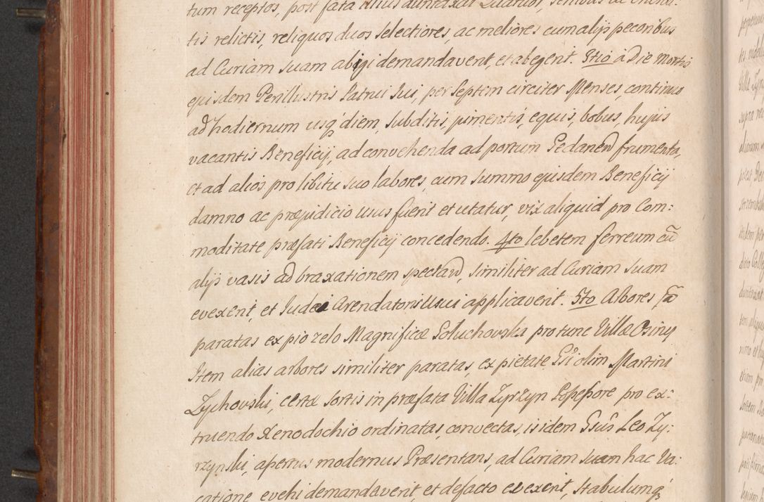 Zdjęcie nr 303 dla obiektu archiwalnego: Acta actorum episcopalium R. D. Constantini Feliciani in Szaniawy Szaniawski, episcopi Cracoviensis, ducis Severiae per annos 1724 - 1727 conscripta. Volumen II