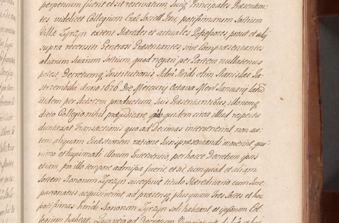 Zdjęcie nr 304 dla obiektu archiwalnego: Acta actorum episcopalium R. D. Constantini Feliciani in Szaniawy Szaniawski, episcopi Cracoviensis, ducis Severiae per annos 1724 - 1727 conscripta. Volumen II