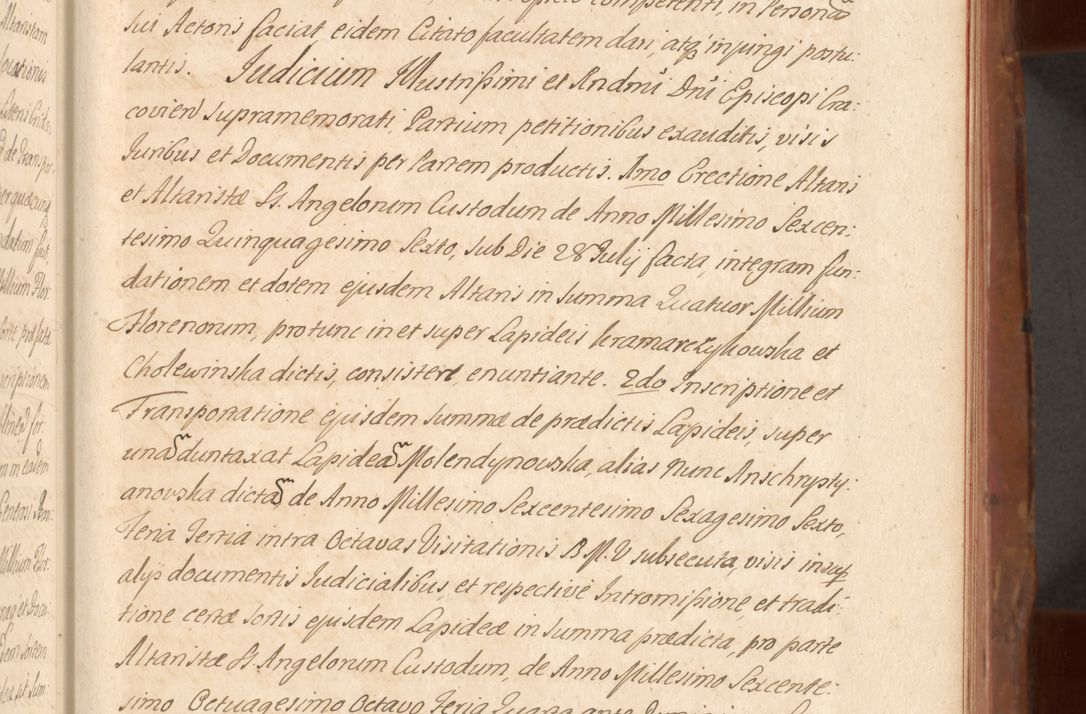 Zdjęcie nr 300 dla obiektu archiwalnego: Acta actorum episcopalium R. D. Constantini Feliciani in Szaniawy Szaniawski, episcopi Cracoviensis, ducis Severiae per annos 1724 - 1727 conscripta. Volumen II