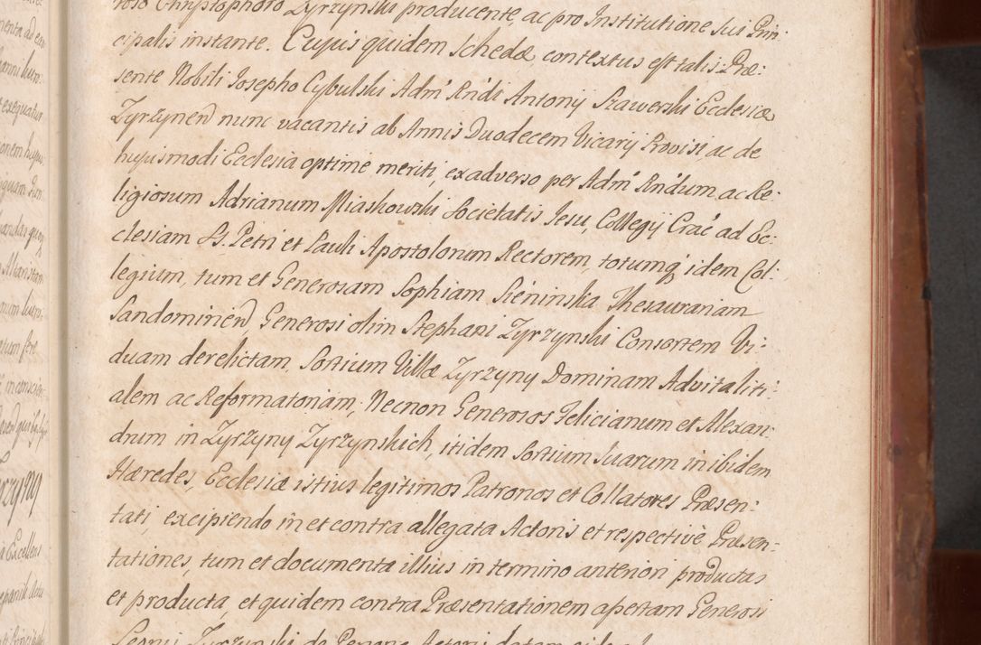 Zdjęcie nr 302 dla obiektu archiwalnego: Acta actorum episcopalium R. D. Constantini Feliciani in Szaniawy Szaniawski, episcopi Cracoviensis, ducis Severiae per annos 1724 - 1727 conscripta. Volumen II