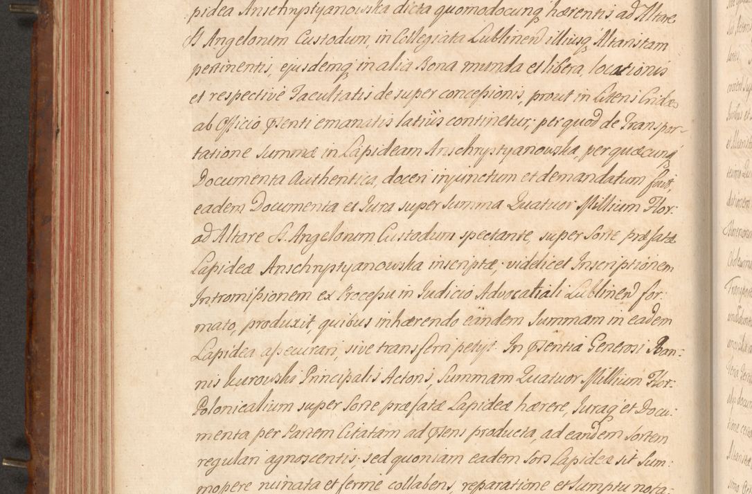 Zdjęcie nr 299 dla obiektu archiwalnego: Acta actorum episcopalium R. D. Constantini Feliciani in Szaniawy Szaniawski, episcopi Cracoviensis, ducis Severiae per annos 1724 - 1727 conscripta. Volumen II
