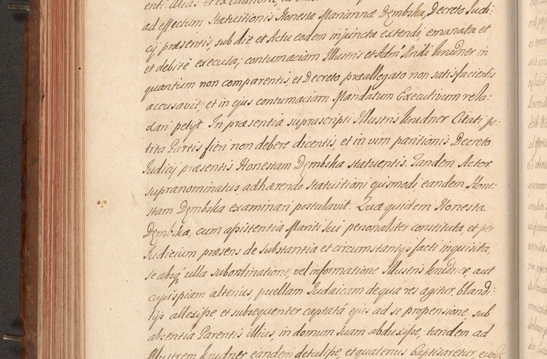 Zdjęcie nr 295 dla obiektu archiwalnego: Acta actorum episcopalium R. D. Constantini Feliciani in Szaniawy Szaniawski, episcopi Cracoviensis, ducis Severiae per annos 1724 - 1727 conscripta. Volumen II