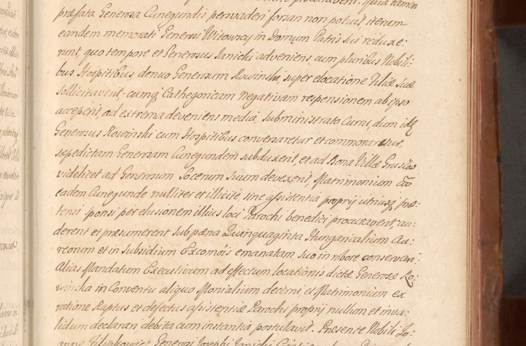 Zdjęcie nr 282 dla obiektu archiwalnego: Acta actorum episcopalium R. D. Constantini Feliciani in Szaniawy Szaniawski, episcopi Cracoviensis, ducis Severiae per annos 1724 - 1727 conscripta. Volumen II