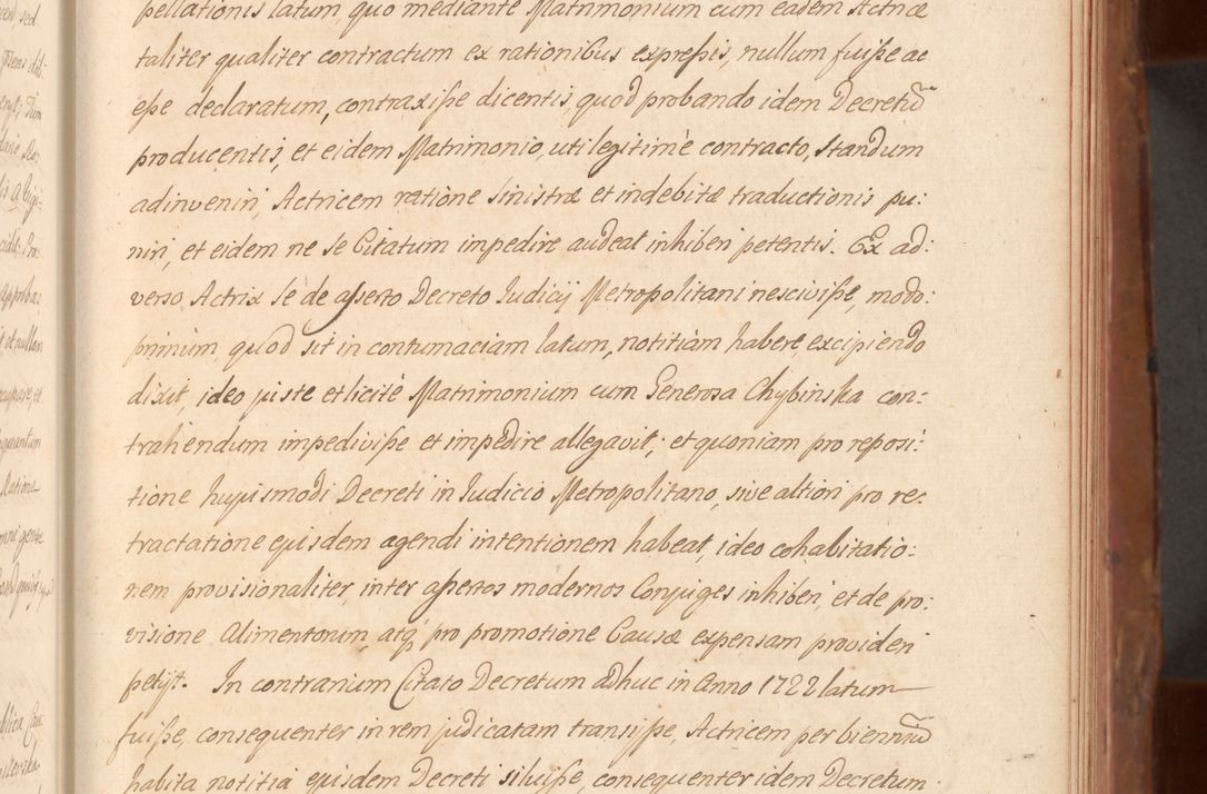 Zdjęcie nr 268 dla obiektu archiwalnego: Acta actorum episcopalium R. D. Constantini Feliciani in Szaniawy Szaniawski, episcopi Cracoviensis, ducis Severiae per annos 1724 - 1727 conscripta. Volumen II