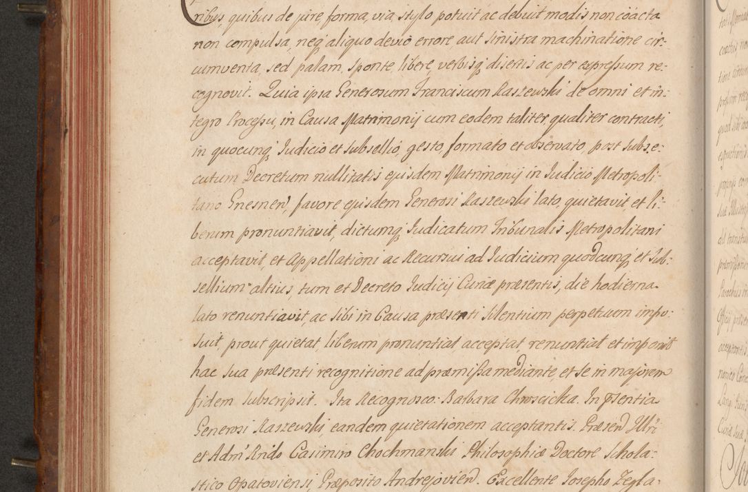 Zdjęcie nr 269 dla obiektu archiwalnego: Acta actorum episcopalium R. D. Constantini Feliciani in Szaniawy Szaniawski, episcopi Cracoviensis, ducis Severiae per annos 1724 - 1727 conscripta. Volumen II