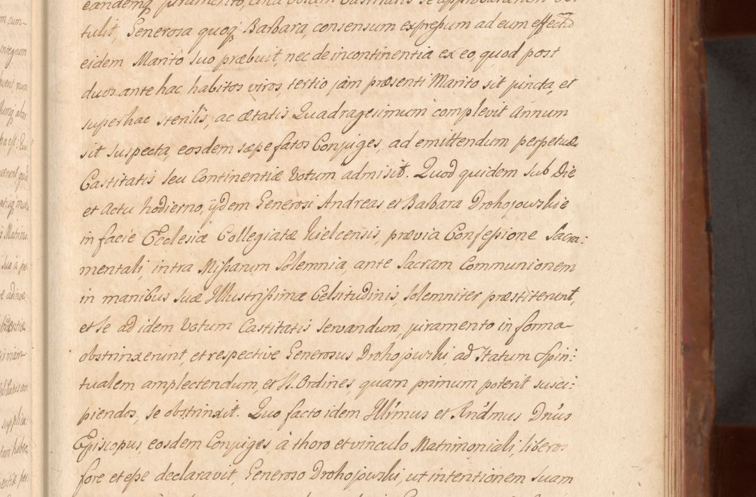 Zdjęcie nr 256 dla obiektu archiwalnego: Acta actorum episcopalium R. D. Constantini Feliciani in Szaniawy Szaniawski, episcopi Cracoviensis, ducis Severiae per annos 1724 - 1727 conscripta. Volumen II