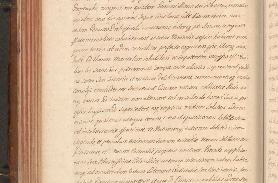 Zdjęcie nr 255 dla obiektu archiwalnego: Acta actorum episcopalium R. D. Constantini Feliciani in Szaniawy Szaniawski, episcopi Cracoviensis, ducis Severiae per annos 1724 - 1727 conscripta. Volumen II