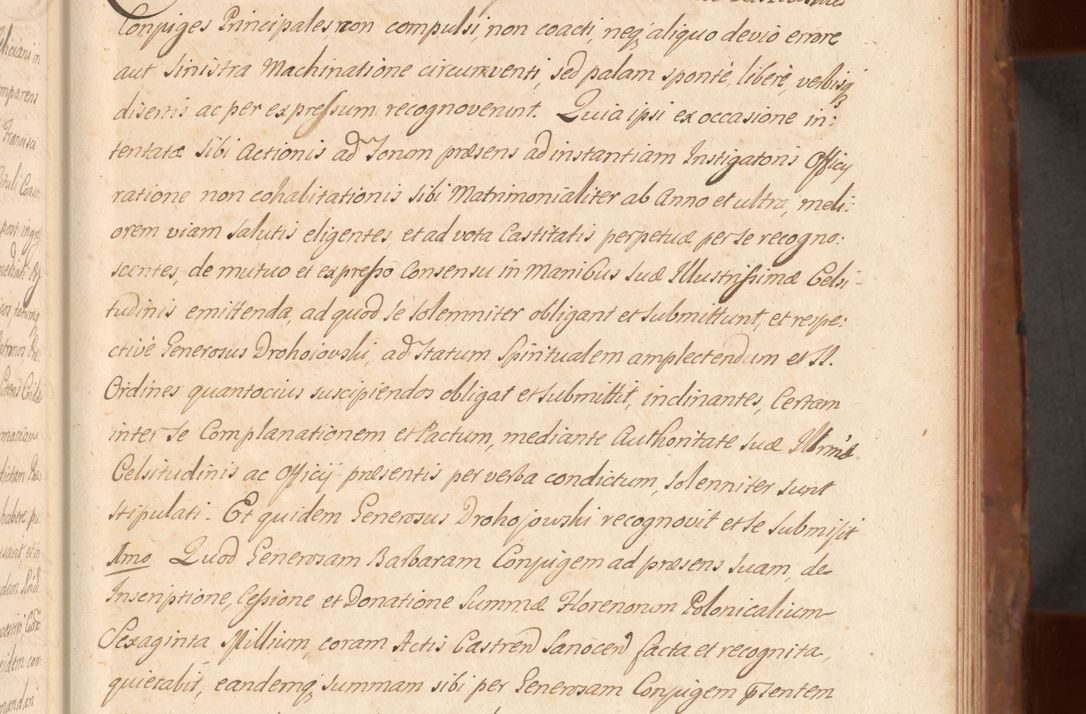 Zdjęcie nr 252 dla obiektu archiwalnego: Acta actorum episcopalium R. D. Constantini Feliciani in Szaniawy Szaniawski, episcopi Cracoviensis, ducis Severiae per annos 1724 - 1727 conscripta. Volumen II