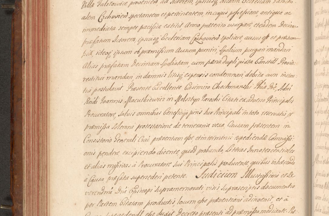 Zdjęcie nr 241 dla obiektu archiwalnego: Acta actorum episcopalium R. D. Constantini Feliciani in Szaniawy Szaniawski, episcopi Cracoviensis, ducis Severiae per annos 1724 - 1727 conscripta. Volumen II