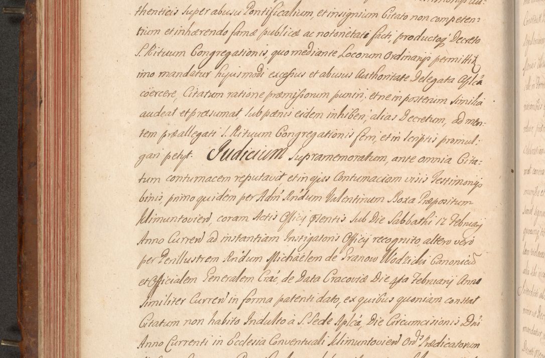 Zdjęcie nr 239 dla obiektu archiwalnego: Acta actorum episcopalium R. D. Constantini Feliciani in Szaniawy Szaniawski, episcopi Cracoviensis, ducis Severiae per annos 1724 - 1727 conscripta. Volumen II