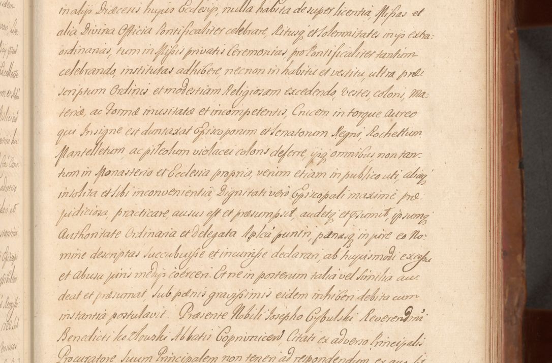 Zdjęcie nr 238 dla obiektu archiwalnego: Acta actorum episcopalium R. D. Constantini Feliciani in Szaniawy Szaniawski, episcopi Cracoviensis, ducis Severiae per annos 1724 - 1727 conscripta. Volumen II