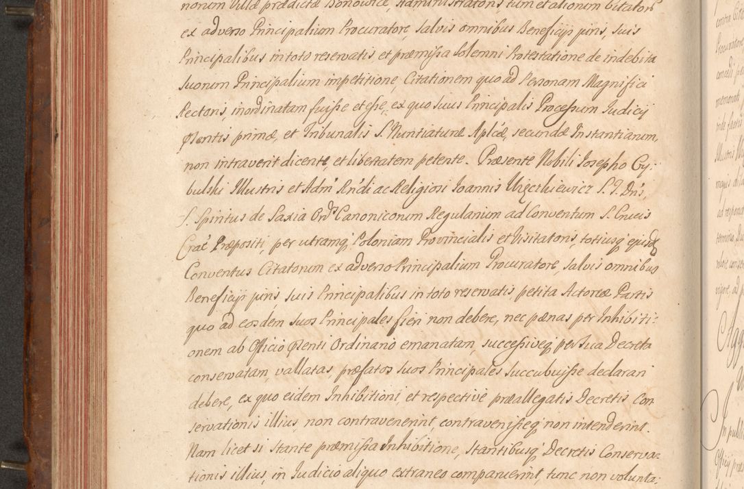 Zdjęcie nr 235 dla obiektu archiwalnego: Acta actorum episcopalium R. D. Constantini Feliciani in Szaniawy Szaniawski, episcopi Cracoviensis, ducis Severiae per annos 1724 - 1727 conscripta. Volumen II
