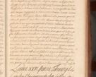 Zdjęcie nr 232 dla obiektu archiwalnego: Acta actorum episcopalium R. D. Constantini Feliciani in Szaniawy Szaniawski, episcopi Cracoviensis, ducis Severiae per annos 1724 - 1727 conscripta. Volumen II