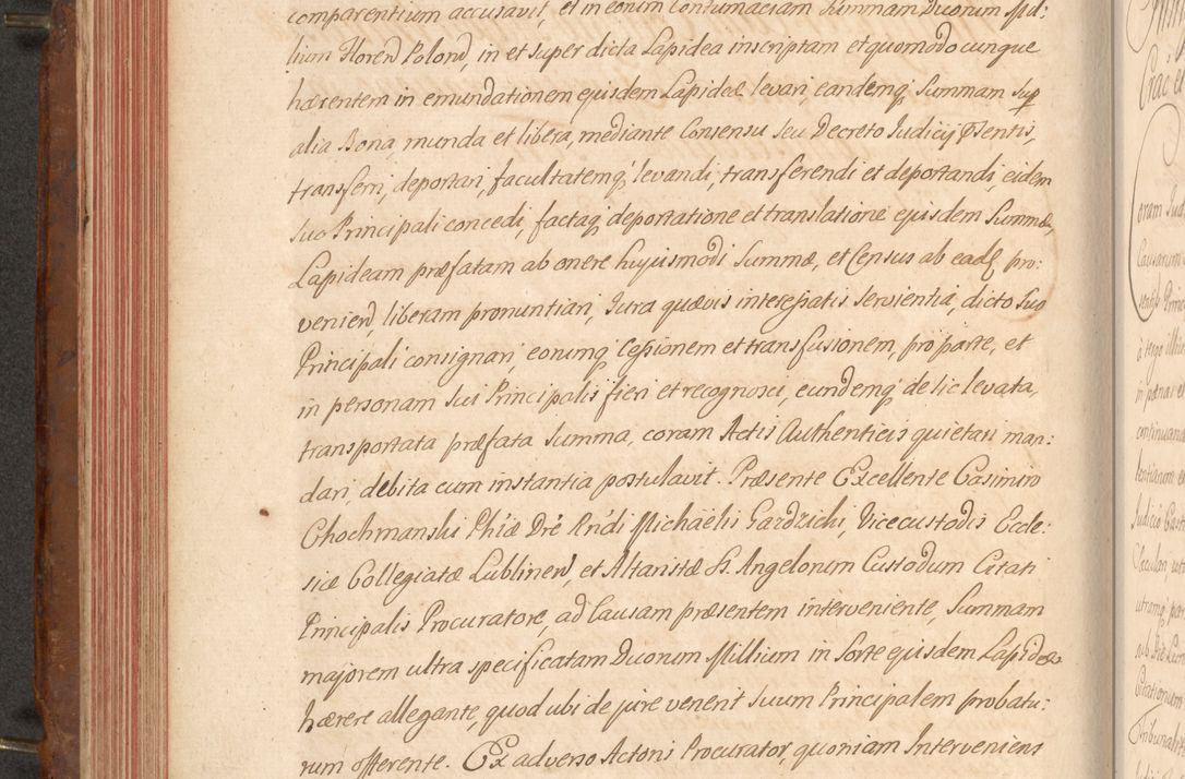 Zdjęcie nr 233 dla obiektu archiwalnego: Acta actorum episcopalium R. D. Constantini Feliciani in Szaniawy Szaniawski, episcopi Cracoviensis, ducis Severiae per annos 1724 - 1727 conscripta. Volumen II