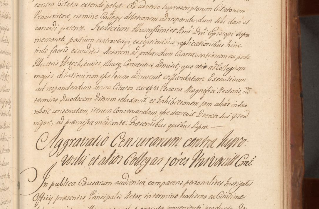 Zdjęcie nr 236 dla obiektu archiwalnego: Acta actorum episcopalium R. D. Constantini Feliciani in Szaniawy Szaniawski, episcopi Cracoviensis, ducis Severiae per annos 1724 - 1727 conscripta. Volumen II